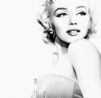 marilyn monroe, fotografia, czarnobiała, modelka