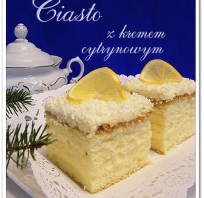 CIASTO Z KREMEM CYTRYNOWYM