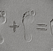 śmieszne, para, miłość, dziecko