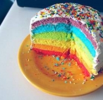 tort, tęcza, rzygam tęczą, smaczny, cukiereczki, ciasteczka, dobre, mniam