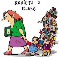 Kobieta z klasą! Czy wasza nauczycielka od polskiego też jest niedoszłą pisarką :D