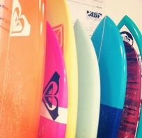 wakacje, kolory, surf, morze, ocean