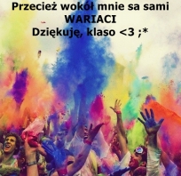 wariaci, nienormalna, klasa, ludzie, fajnie, humor, ciekawe, śmieszne, kolory, sentencja