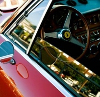 samochód, old school, stary, ferrari, piękny, zadbany