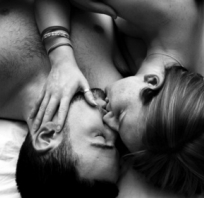 czarno, białe, b&w, zdjęcie, miłość, seksowne, sexy, kobieta, mężczyzna