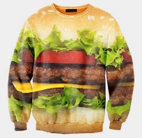 sweter, burger, mniam, śmieszny, humor