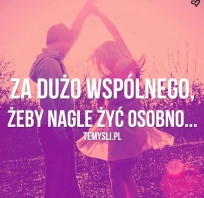 sentencja, myśli, życie, osobno, para, miłość