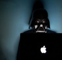 star, wars, apple, laptop, śmieszne, humor