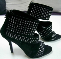 zara, ćwieki, czarne , dżety, szpilka, buty damskie