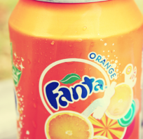 fanta, lato, pomarańcze, orange