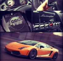 Nowe lamborghini super samochód przepiękny.