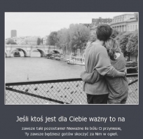Jeśli ktoś jest dla Ciebie ważny...