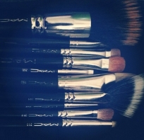 pędzle, do makijażu, mac, pędzelki, akcesoria, malowanie,brush
