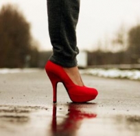 Śliczne, Girl, Heel, obcasy, czerwone, czerwone obcasy 