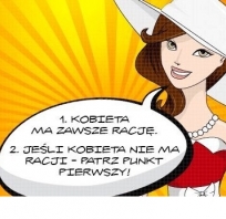 Kobieta i jej racja :)