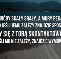 Choćby skały srały ...