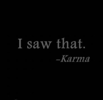 karma, ideologia, filozofia, widzenie, przewidywanie, cytat, życie