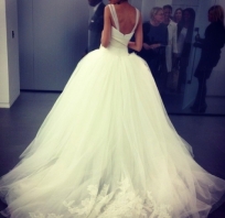 dress, sukienka, ślubna, suknia, rozkloszowana, biała, szyfon, piękna