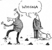 Nie ma to jak wiosna, kupy wszędzie!