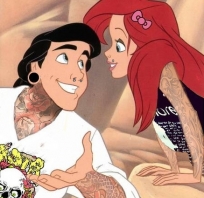 słodkie, bajka, sexy, ariel 