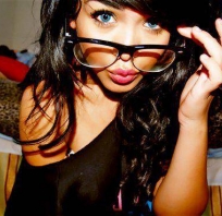 dziewczyna, okulary, seksowna, sexy, love