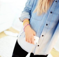 koszula, jeans, jeansowa, modna, trendy, luźna, oversize