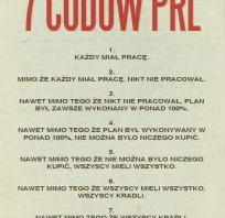 7 cudów PRL'u