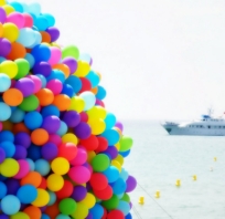 Zostaw, Love, kolory , balony