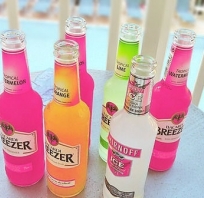 lato, basen, drinki, breezer, party, impreza, fotografia