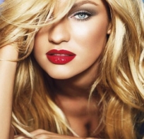 Makijaż, hot, sexy, włosy, blond 