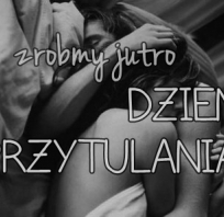 dzień, przytulania, przytulanie, para