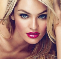 usta, różowe, kobieta, usta, sexy, moda, blondynka, niebieskie oczy, uroda