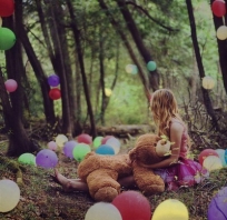 magia, czarodziejskie, balony