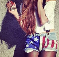 love, usa, diy, super, spodenki, coca cola, super, wakacje