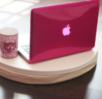 apple, laptop, mac, różowy, dla kobiet, kobiecy, piękny, notebook, komputer, moda