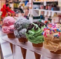 pyszne, lody, kolorowe, kolo, posypka, słodkości, love, colours