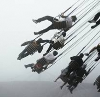 karuzela, adrenalina, fajne, zdjęcie, odlot, zabawa