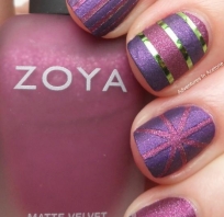 paznokcie, moda, purpura, fiolet, zoya, piękne, kobieta, moda