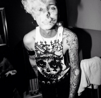 Andy Biersack, czarny welon panny młode, Chłopiec, BVB, Andy BVB, sexy - inspirujący obraz na PicShip.com