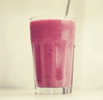 Puchar, Żywność, Milk shake, fotografia, różowy