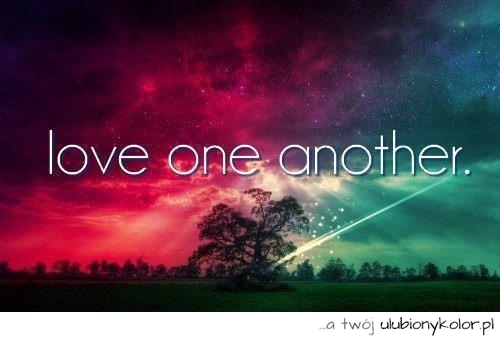miłość, sentencja, kolory, sentencje, love, one, another