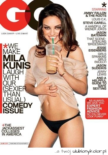 mila, kunis modelka