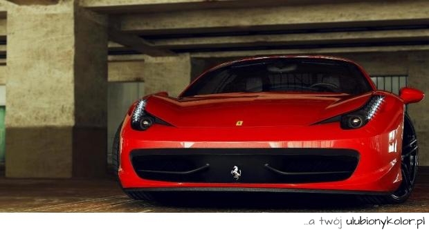 samochód, motoryzacja, ferrari, żółte, sportowe, prędkość