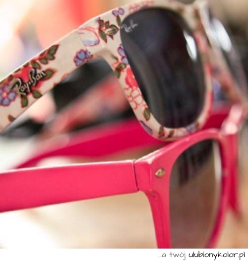 śliczne, fashion, dziewczyna, dziewczyny, rayban,
okulary, kwiaty