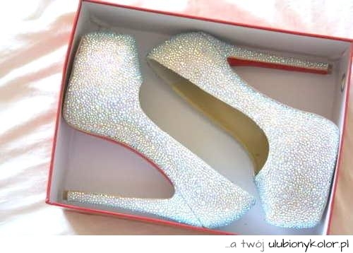 szpilki, diament, moda, błyszczące, pudełko, styl, buty