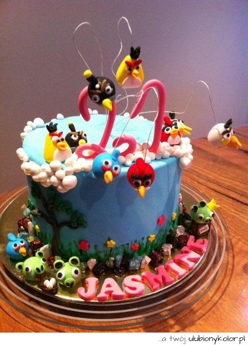 tort, angry, birds, angry birds, słodycze, zdjęcie, śmieszne