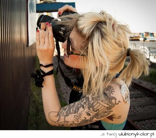 kobieta, zdjęcie, fotografia, seksowna, blondynka