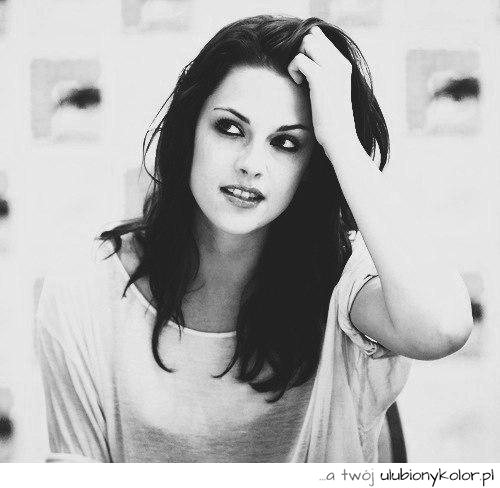 black and white, dziewczyna, kristen, kristen stewart, kobieta, seksowna, ładna