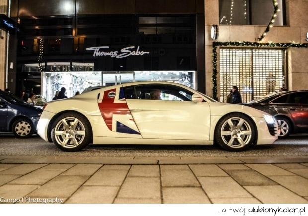 samochód, audi, piękne, anglia, super, audo r8