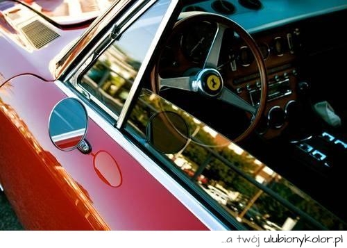 samochód, old school, stary, ferrari, piękny, zadbany